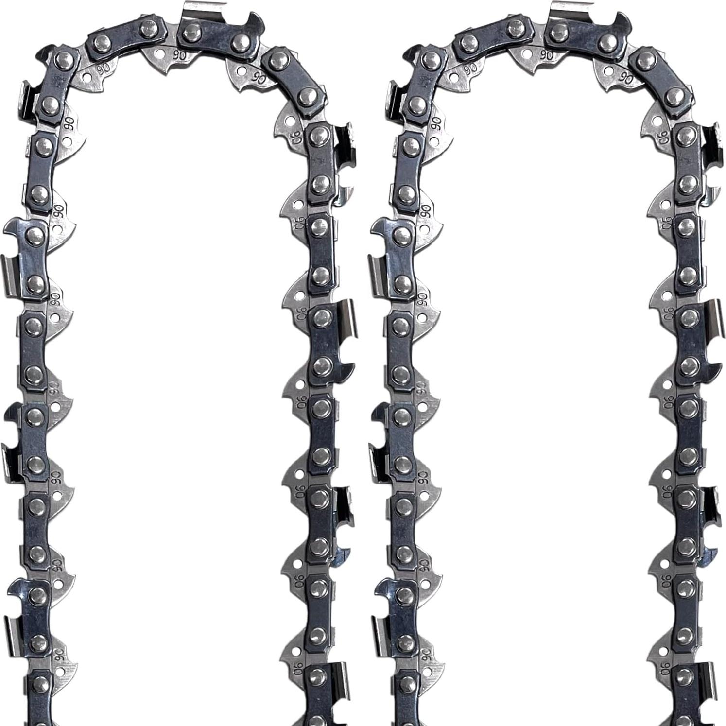 2 Piezas Cadena de Motosierra 25 cm Opuladuo 40 Enlaces