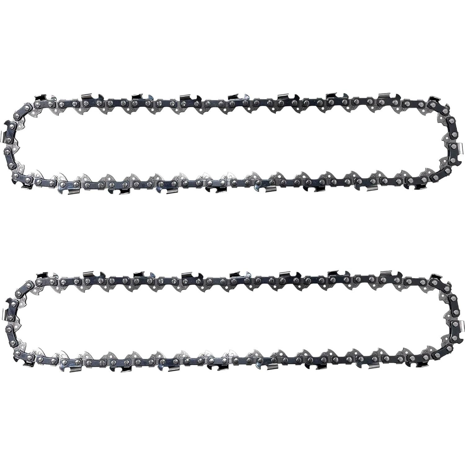 2 Piezas Cadena de Motosierra 25 cm Opuladuo 40 Enlaces