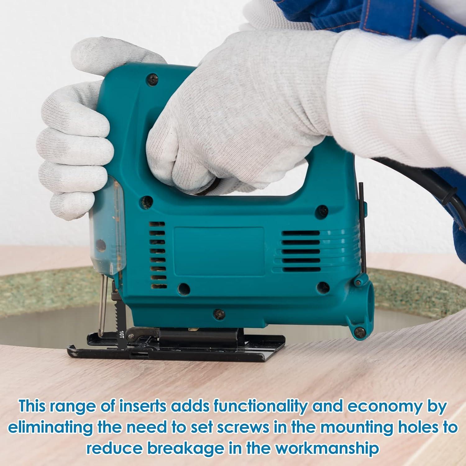 Juego de 24 Hojas de Sierra de Calar LUNYUG U-Shank