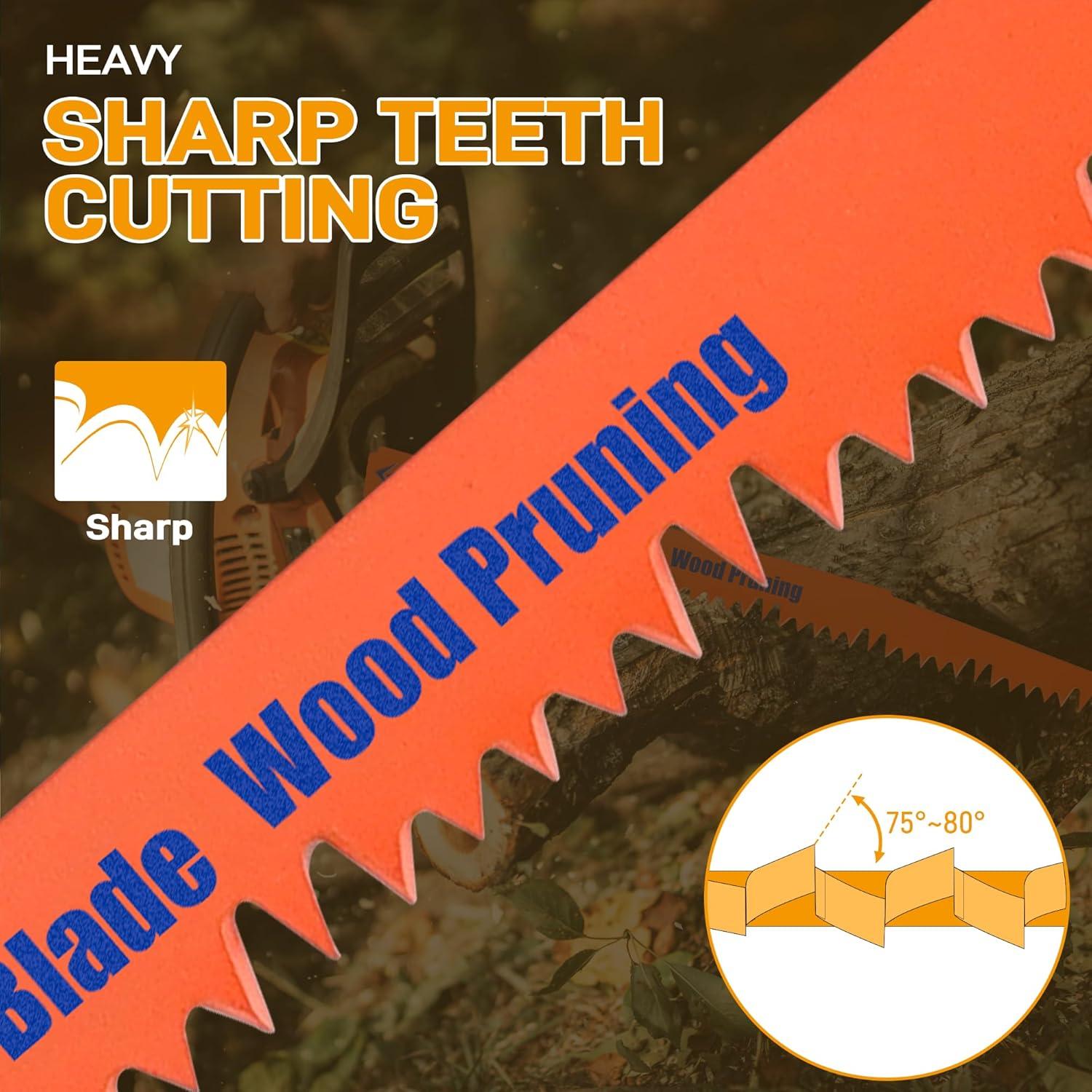 Juego de 14 Hojas de Sierra Recíproca PETOX 15.24cm 22.86cm