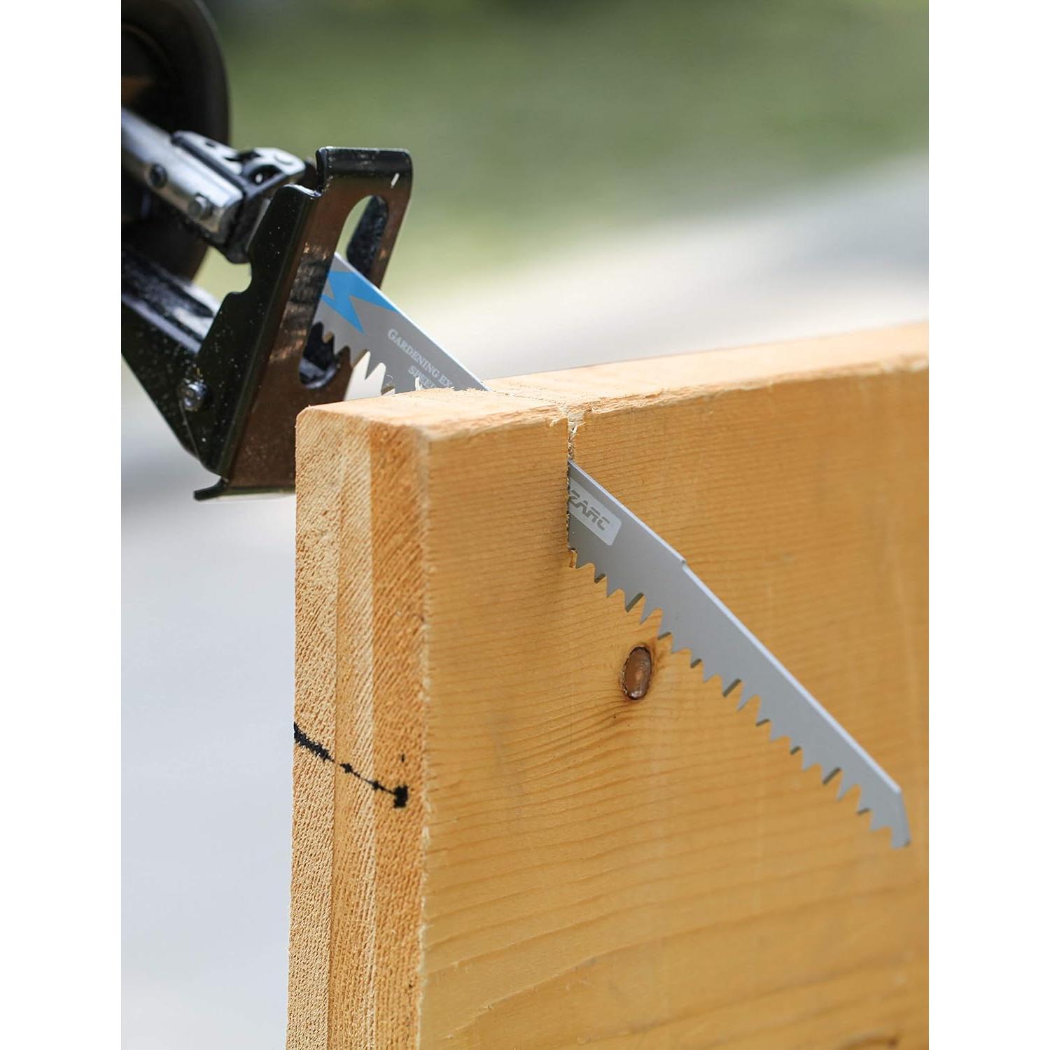 Hoja de Sierra Recíproca EZARC 22.86 cm para Poda (Paquete de 5)