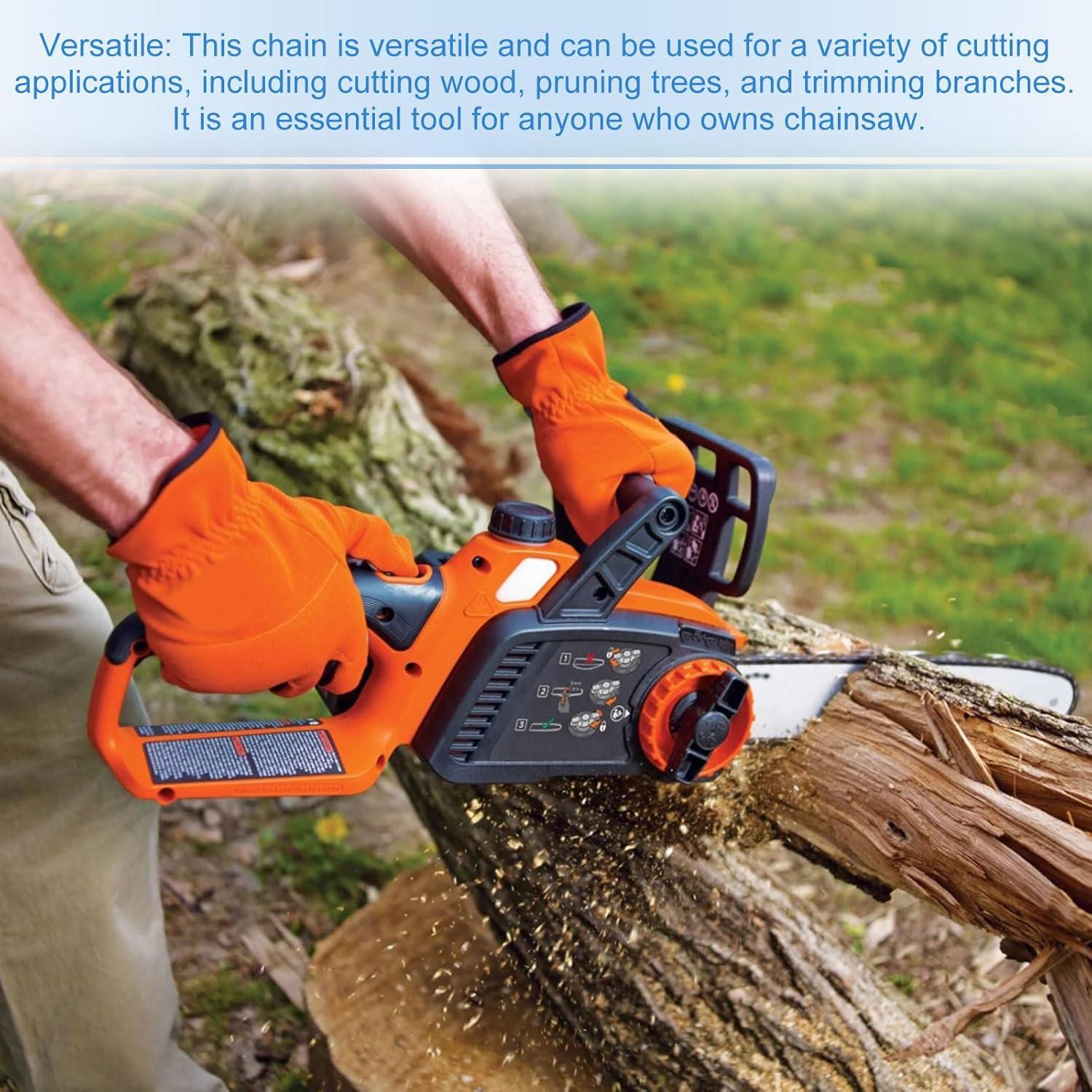 Cadena de Motosierra 30 cm Black+Decker LCS1240 LCS1240B 2 Pcs