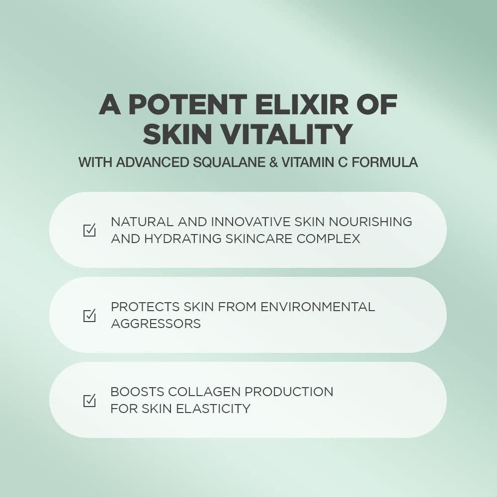 Crema Facial Hidratante de Esqualano y Vitamina C 100 ml