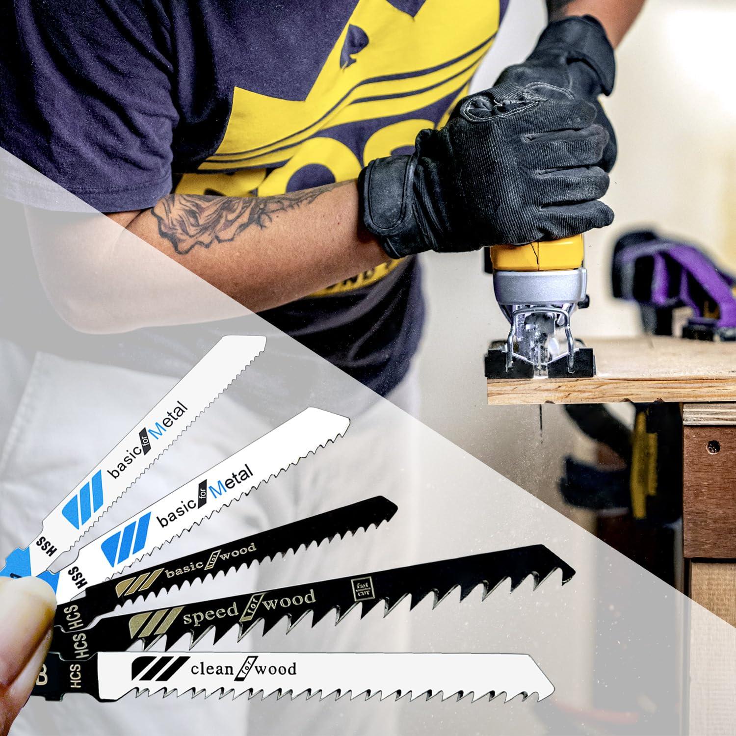 Juego de 20 Cuchillas de Sierra de Calar Triwenve HCS/HSS