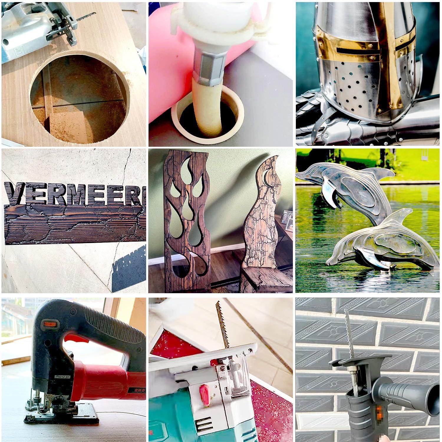 Juego de 20 Cuchillas de Sierra de Calar Triwenve HCS/HSS