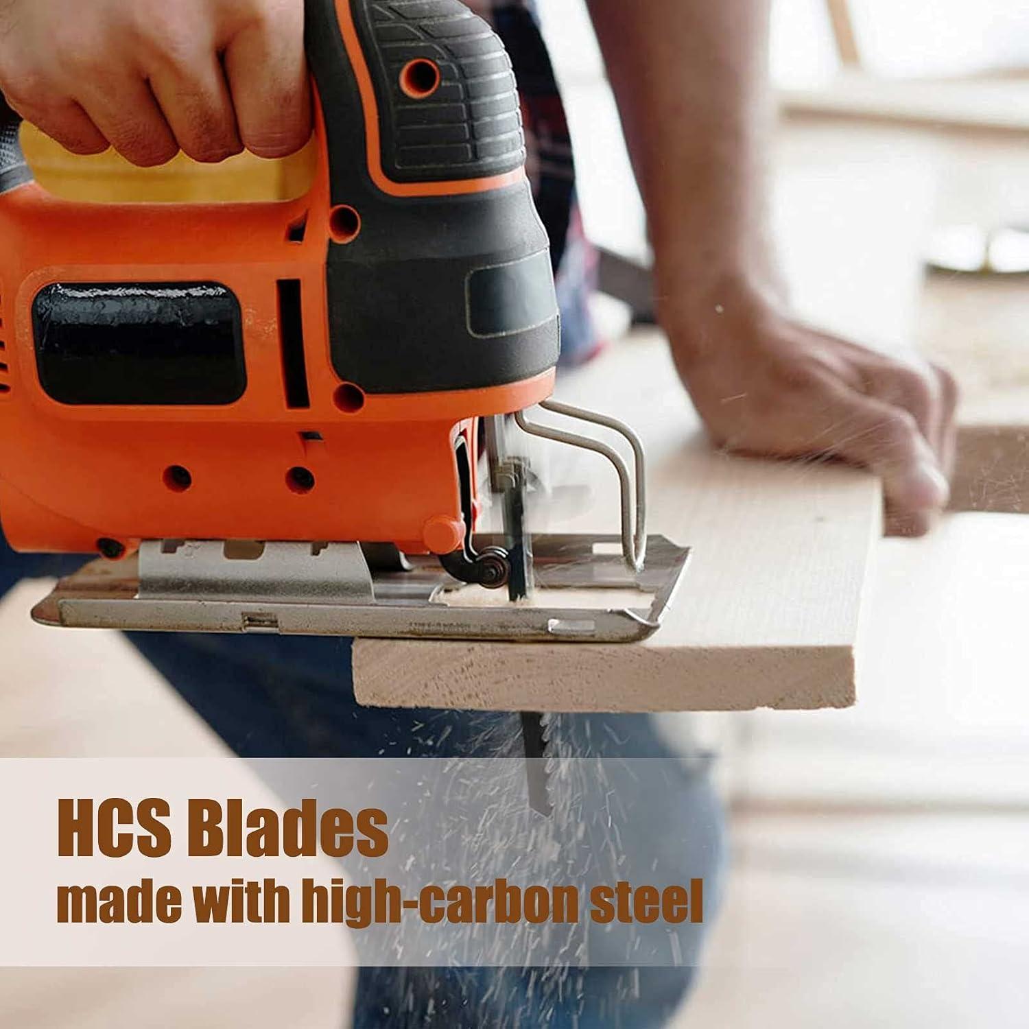 48 Cuchillas de Rompecabezas HCS/HSS Multiusos para Madera y Metal