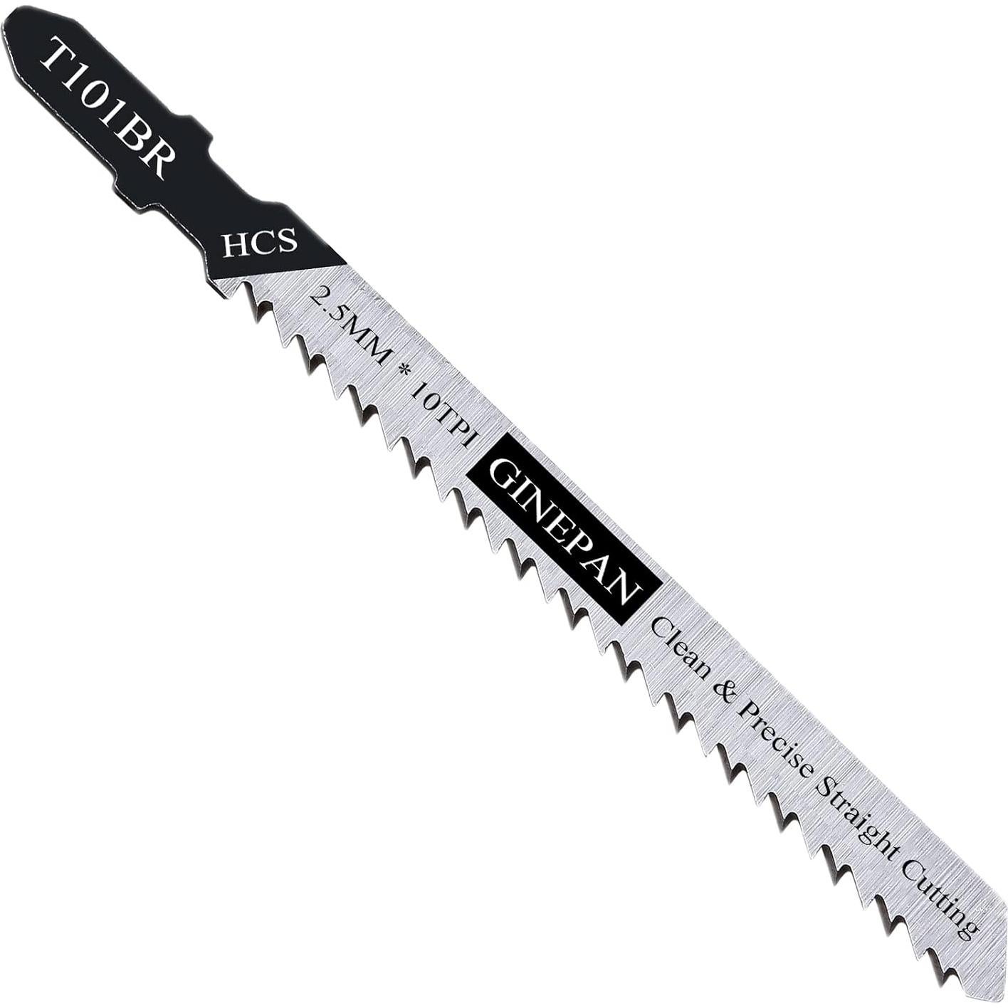 Cuchillas de sierra de calar GINEPAN T101BR 20PCS con estuche