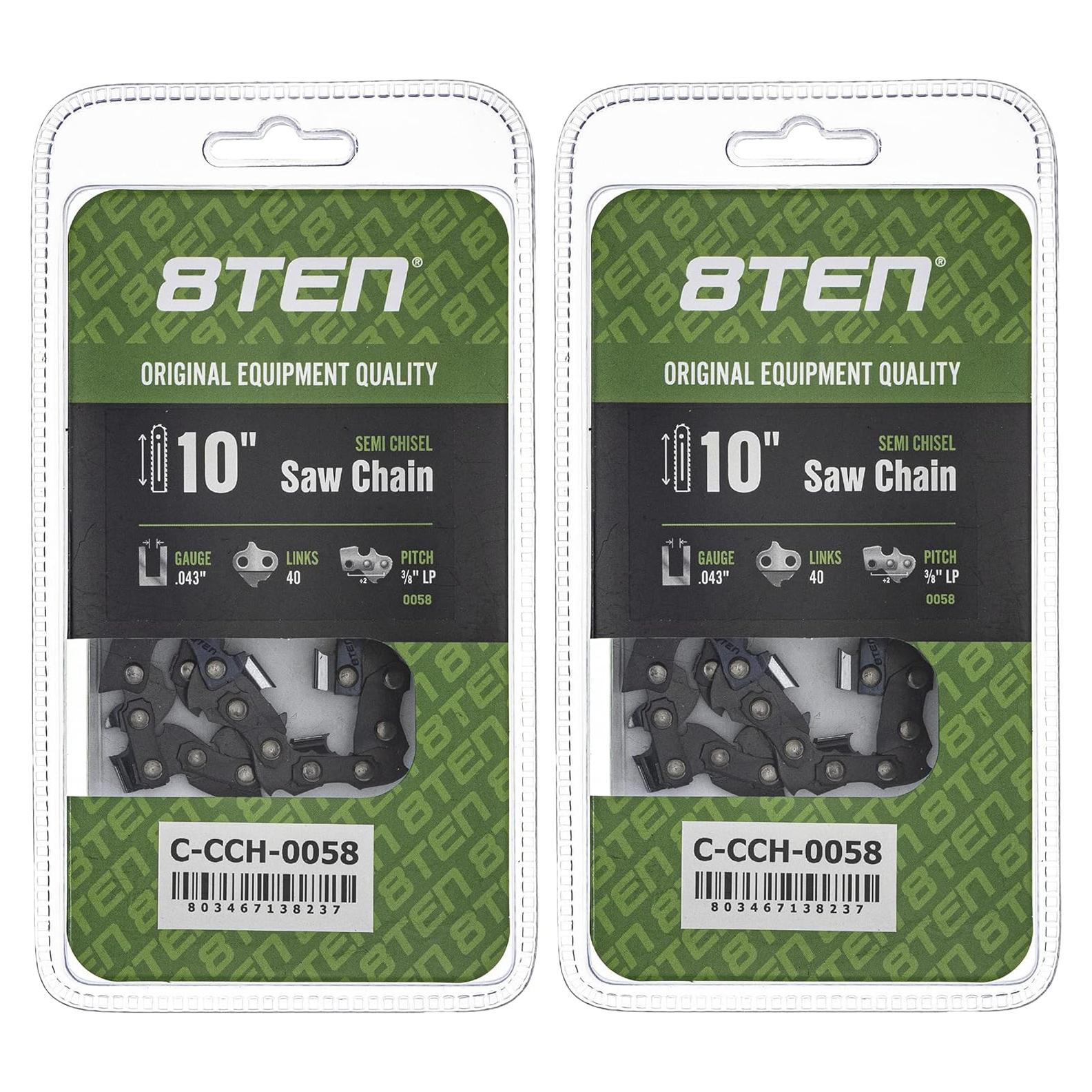 Cadena de Motosierra 8TEN 25.4 cm .043 3/8 LP 40DL