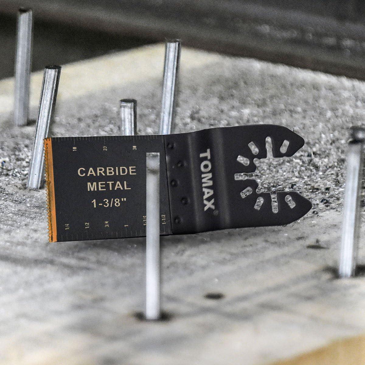 3 Hojas de Sierra Oscilante TOMAX Carburo 34mm