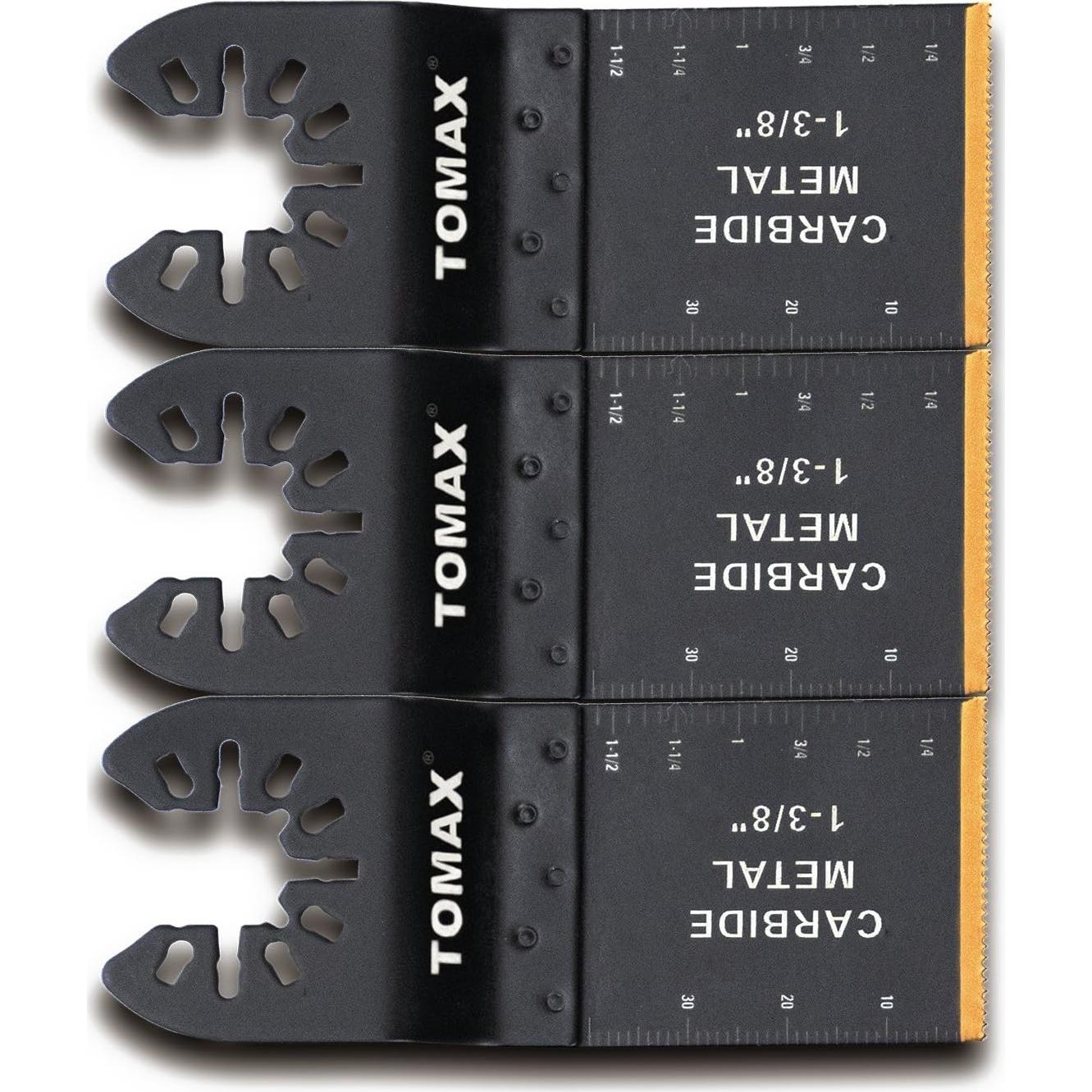 3 Hojas de Sierra Oscilante TOMAX Carburo 34mm