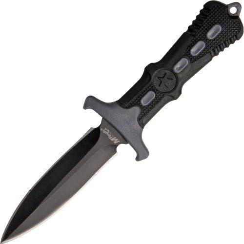 Cuchillo de Cuello MTech USA MT-20-14GY - Hoja Negra 16.5 cm