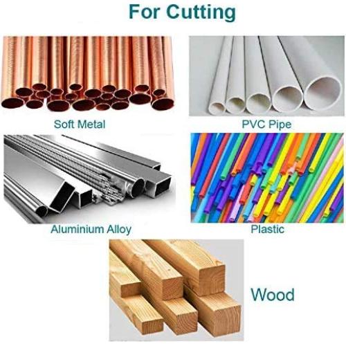 6 Pcs Rotary Drill Saw Blades, Steel Saw Disc Wheel Cutting Blades with 1/8" Straight Shank Mandrel for Dremel Drills Rotary Tools(Power Tools are not Included)