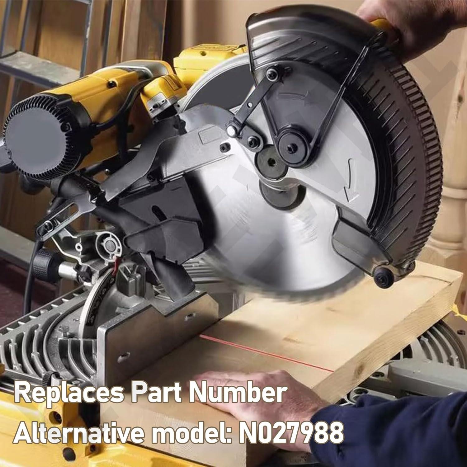 N027988 Lower Guard for DEWALT DHS716 DWS782 DHS790 DWS779 DWS780, Miter Saw Lower Guard Assy, Fits Various BLACK AND DECKER Models