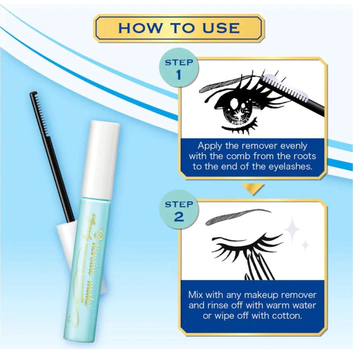 Desmaquillante Rápido Heroine Make 22ml Suave para Ojos