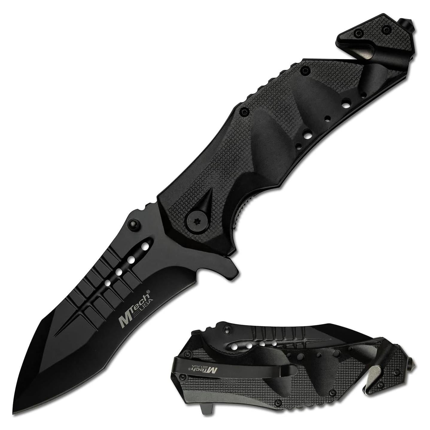 Cuchillo Plegable MTech USA MT-A845BK 9.53 cm Hoja Negra