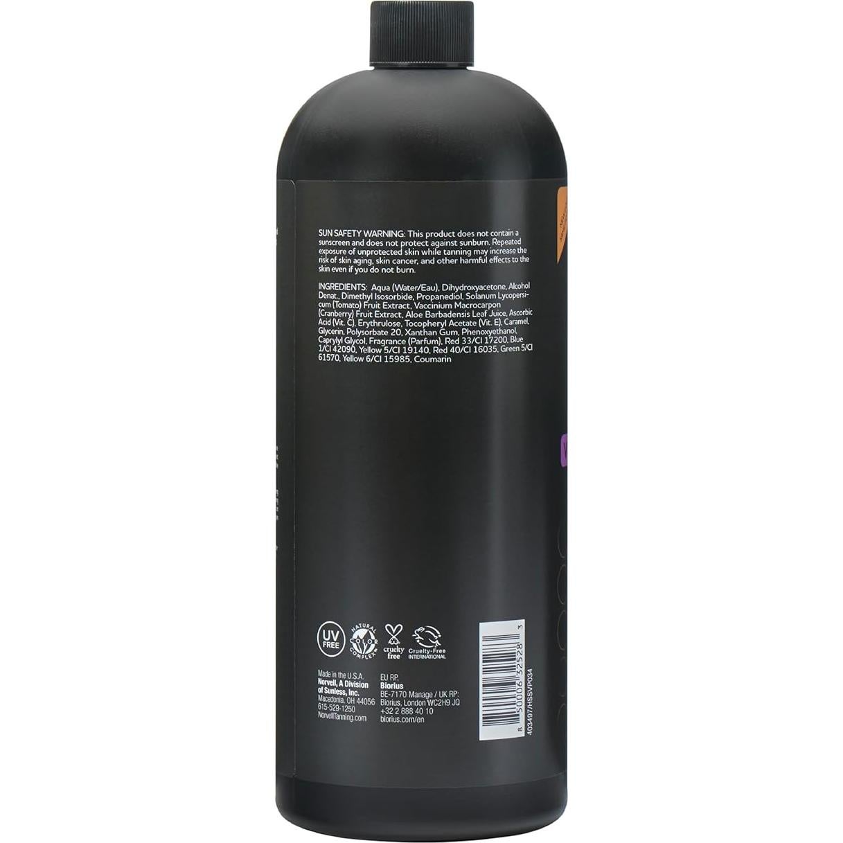 Spray Bronceador Norvell Venetian Plus 1 Litro Sin Sol