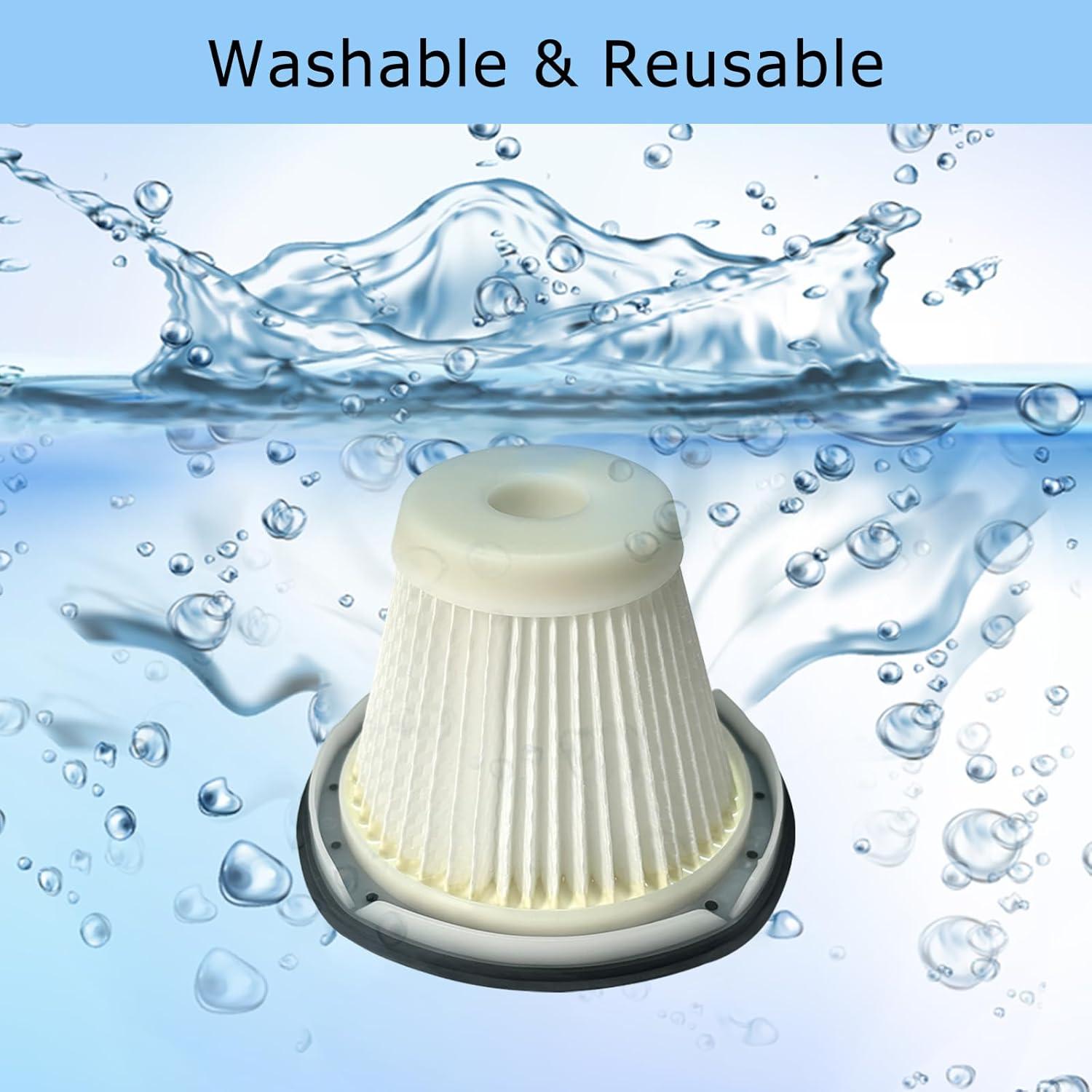 Paquete de 4 Filtros HEPA Aolleteau para Aspiradoras