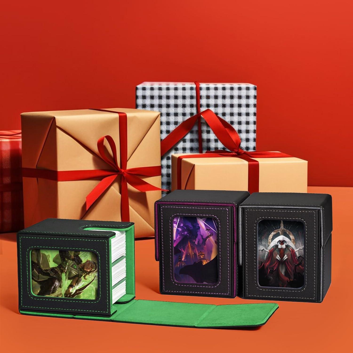 Caja de Almacenamiento de Cartas UAONO para MTG Commander