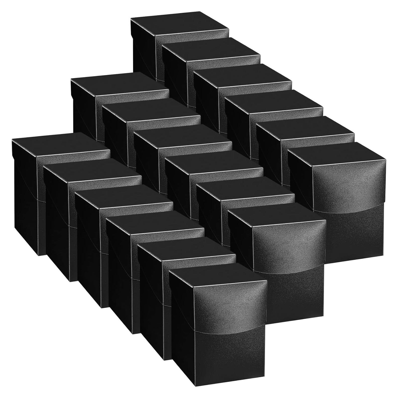 Caja de Cartas Deekin 18 Piezas Almacenamiento Negro 10x7.1cm