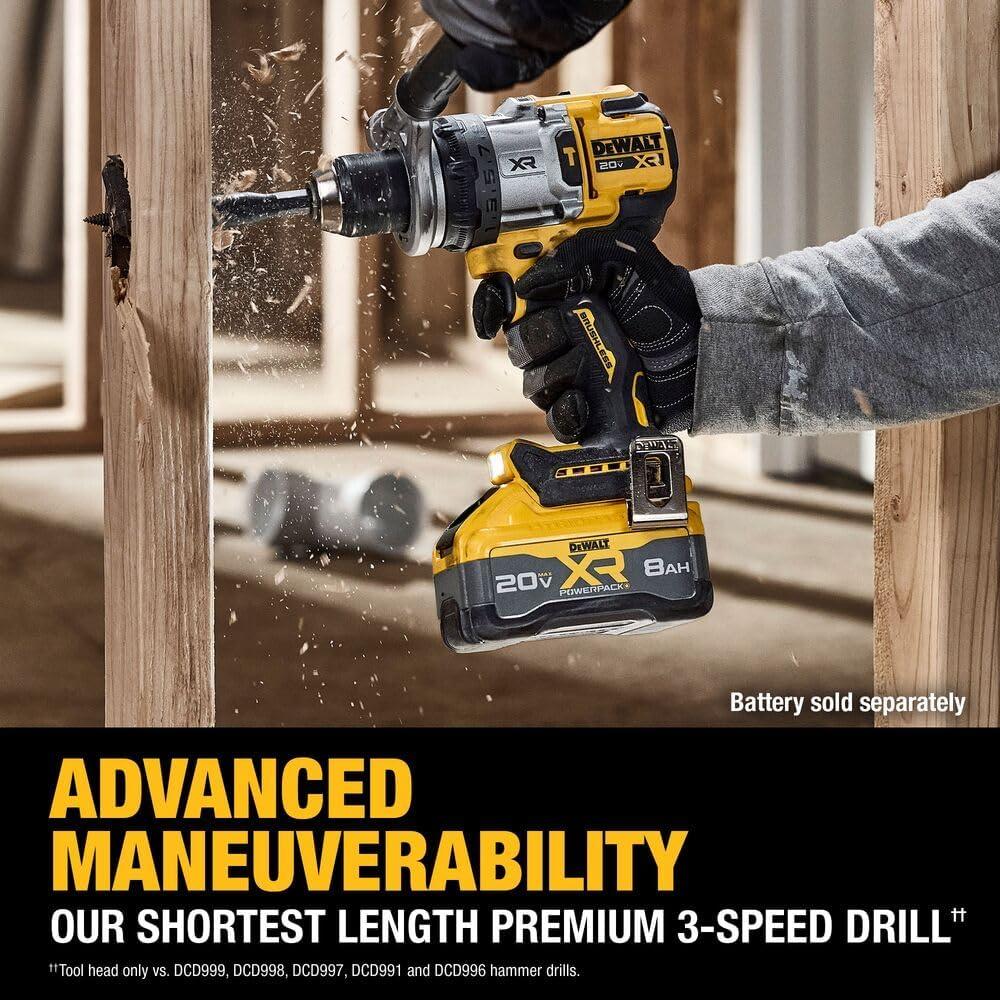 Taladro de Percusión Inalámbrico DEWALT 20V MAX 3 Velocidades