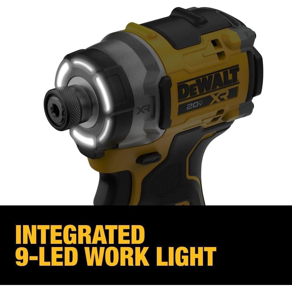 Destornillador de Impacto DEWALT 20V MAX XR 283,5 Nm