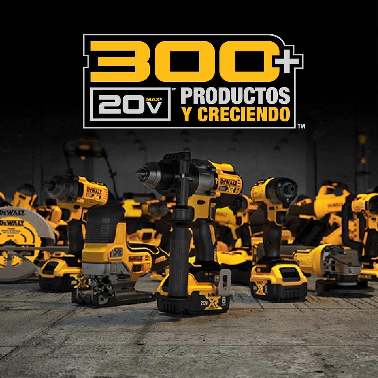 Taladro de Percusión Inalámbrico DEWALT 20V MAX DCD996B 3 Velocidades