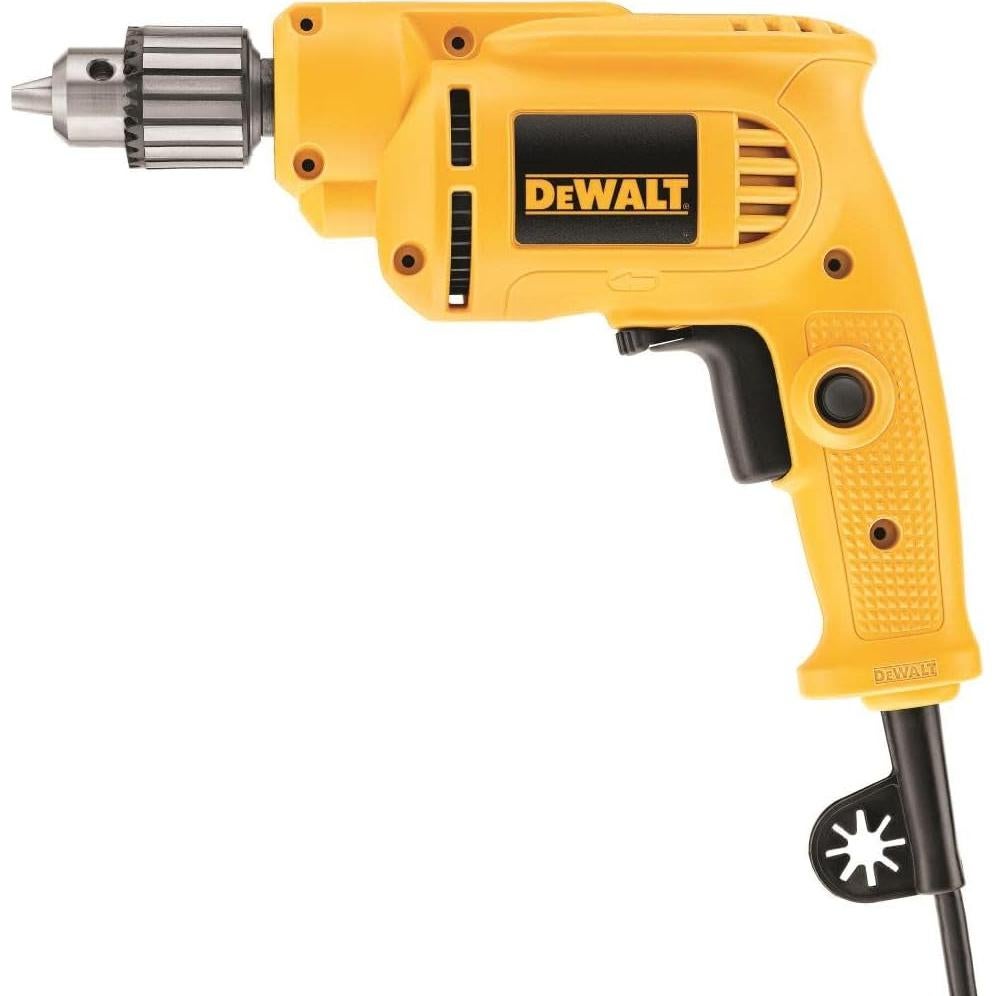 Taladro eléctrico DEWALT DWE1014 7A 0.38" con mandril