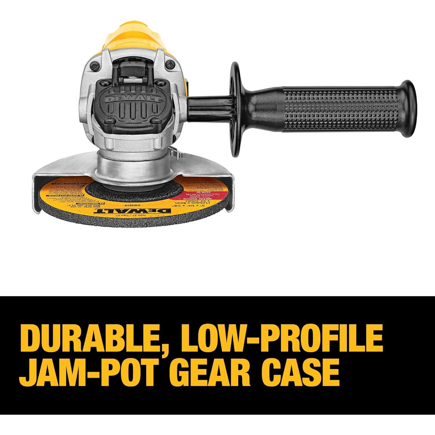 Molino de Ángulo DEWALT DWE4011 4.5" 850W Protección