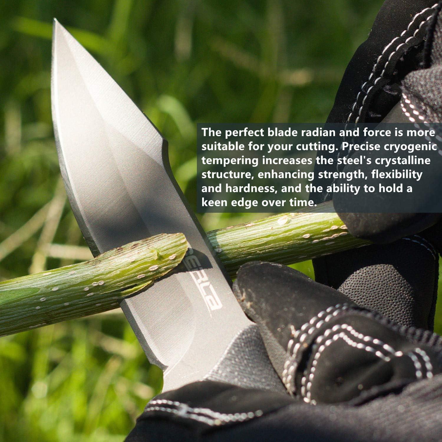 Cuchillo OERLA OLF-1009 Fijo de Acero Inoxidable 20 cm