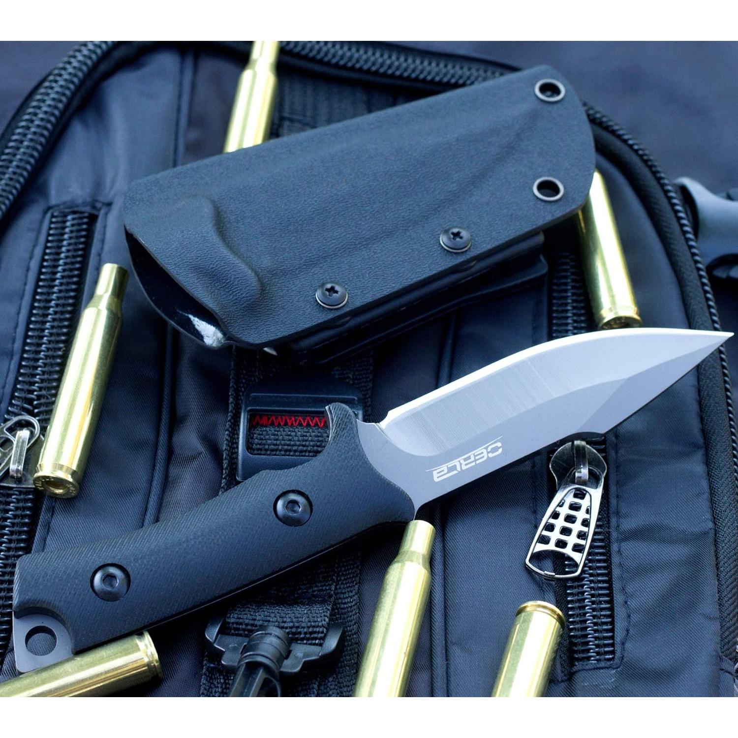 Cuchillo OERLA OLF-1009 Fijo de Acero Inoxidable 20 cm