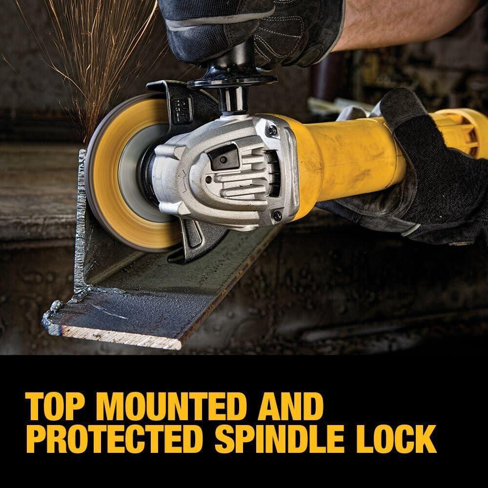 Amoladora Angular DEWALT DWE402W 4.5" 11A 11000 RPM con Cable