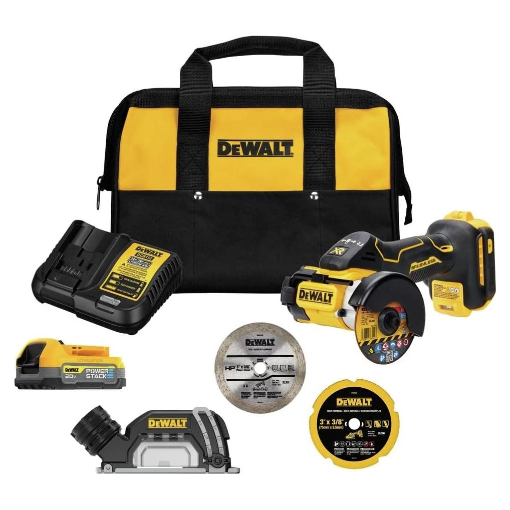 Amoladora Angular Inalámbrica DEWALT 20V MAX 3" DCS438E1