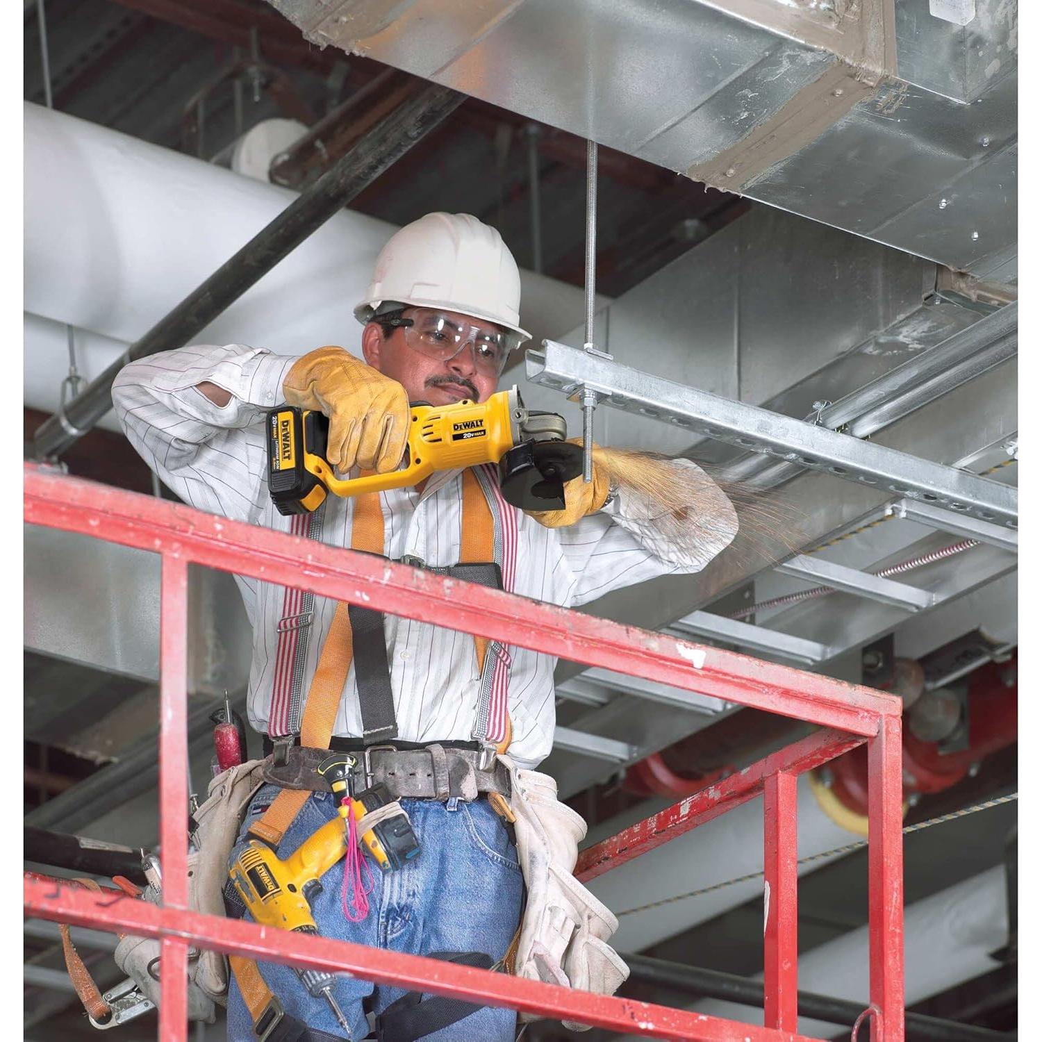 Amoladora Angular DEWALT 20V MAX 4.5" Inalámbrica DCG412P2