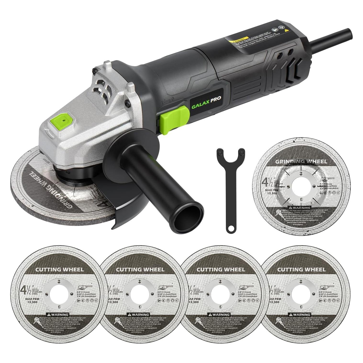 Amoladora Angular Eléctrica GALAX PRO 750W 11.43cm 12000RPM