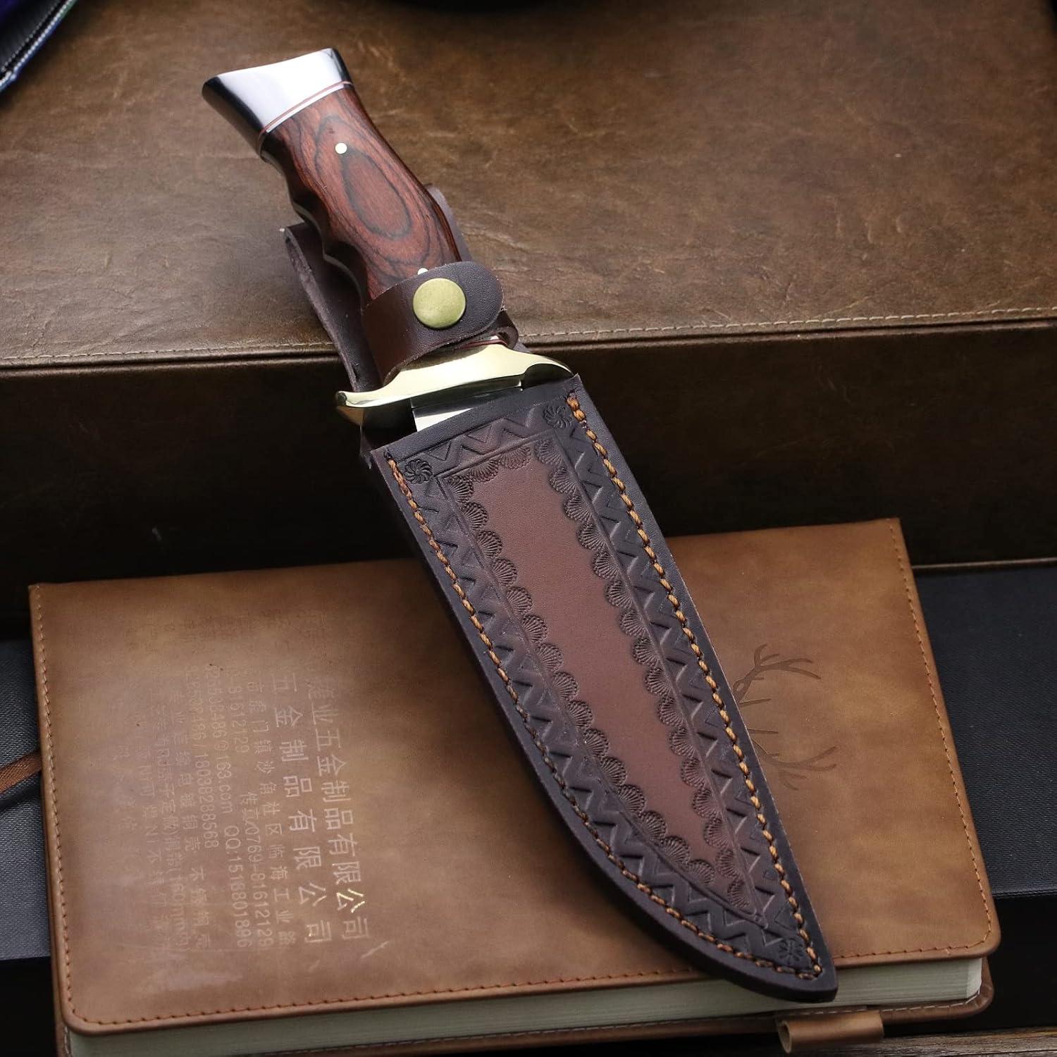 Cuchillo de Caza WPKOPYA YMX-zd1-78 Acero Inoxidable 18.4 cm