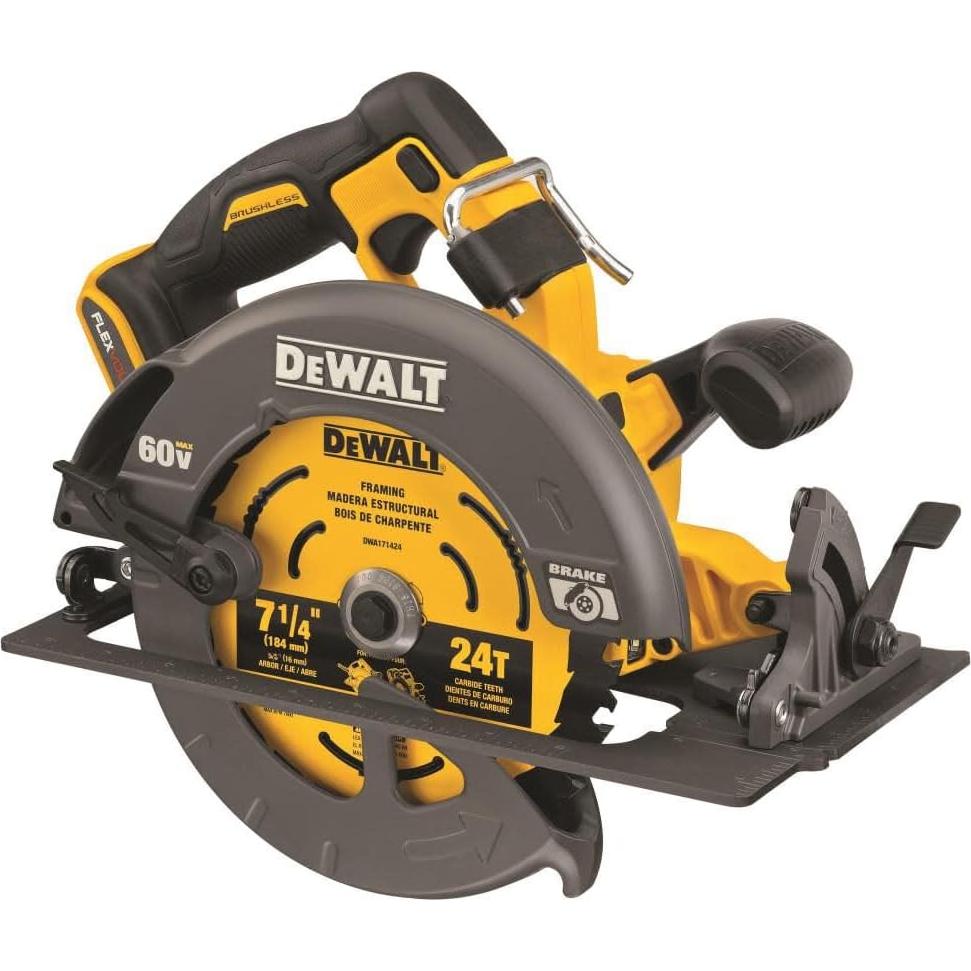 Sierra Circular DEWALT FLEXVOLT 60V MAX 7-1/4" con Freno