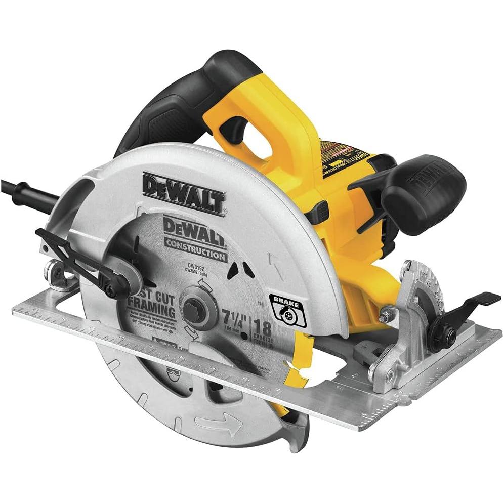 Sierra Circular DEWALT DWE575SB 7-1/4" 15A con Freno