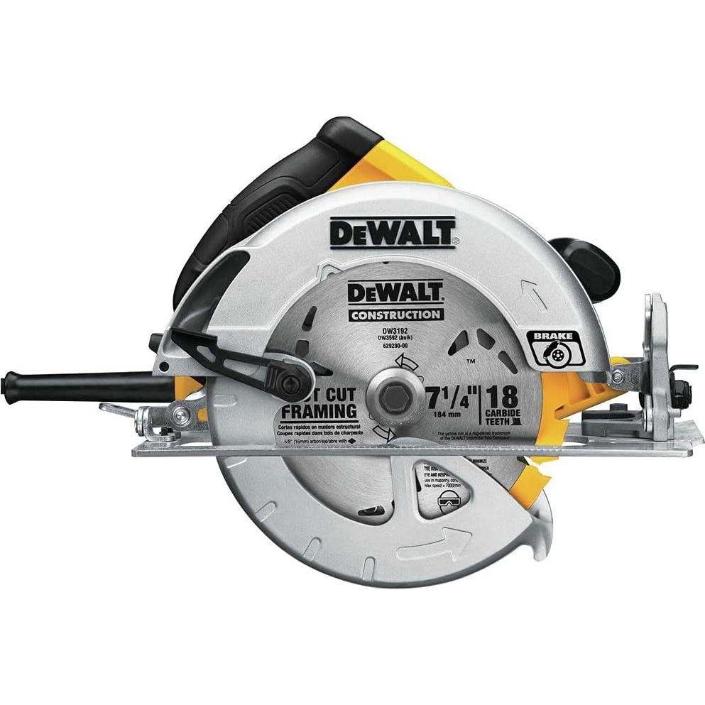 Sierra Circular DEWALT DWE575SB 7-1/4" 15A con Freno