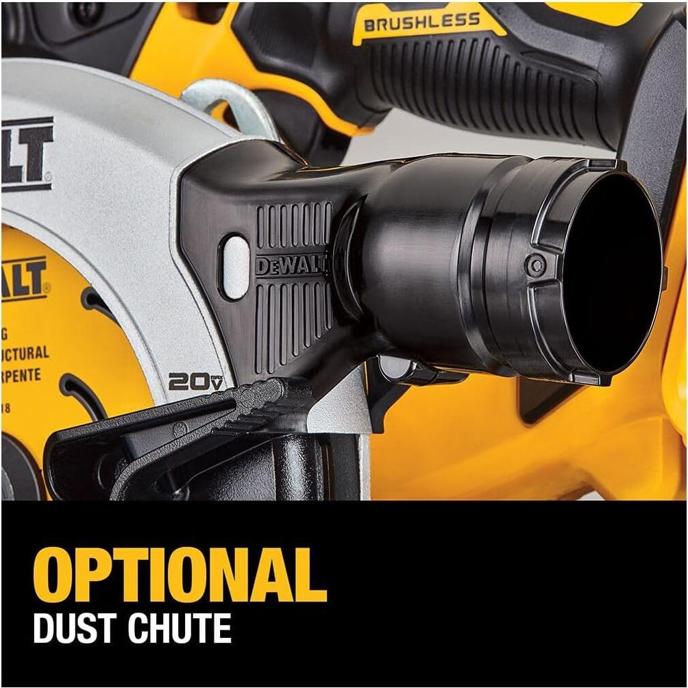 Sierra Circular DEWALT 20V MAX 6.5" Inalámbrica DCS565B
