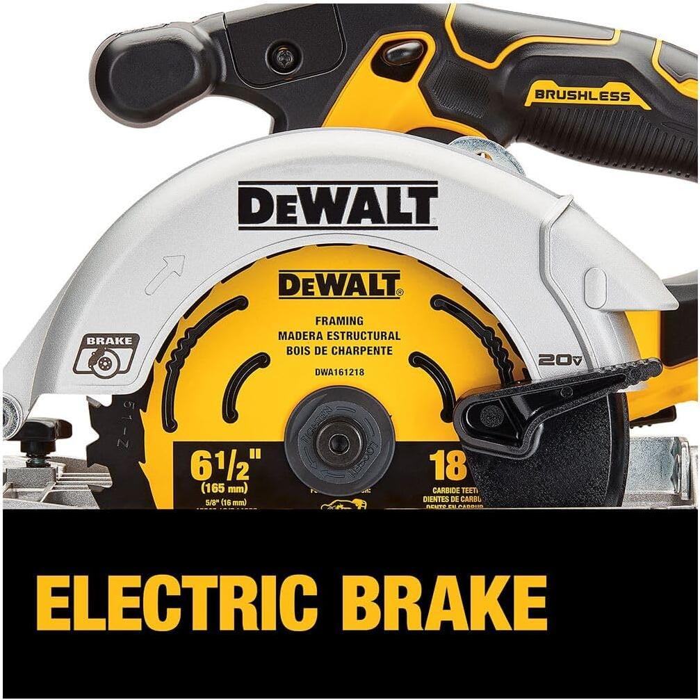 Sierra Circular DEWALT 20V MAX 6.5" Inalámbrica DCS565B