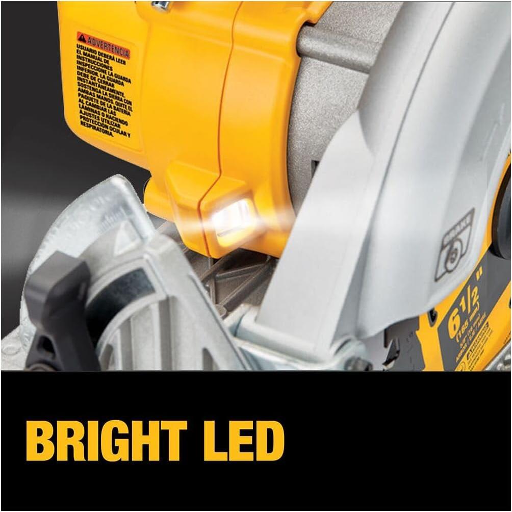 Sierra Circular DEWALT 20V MAX 6.5" Inalámbrica DCS565B