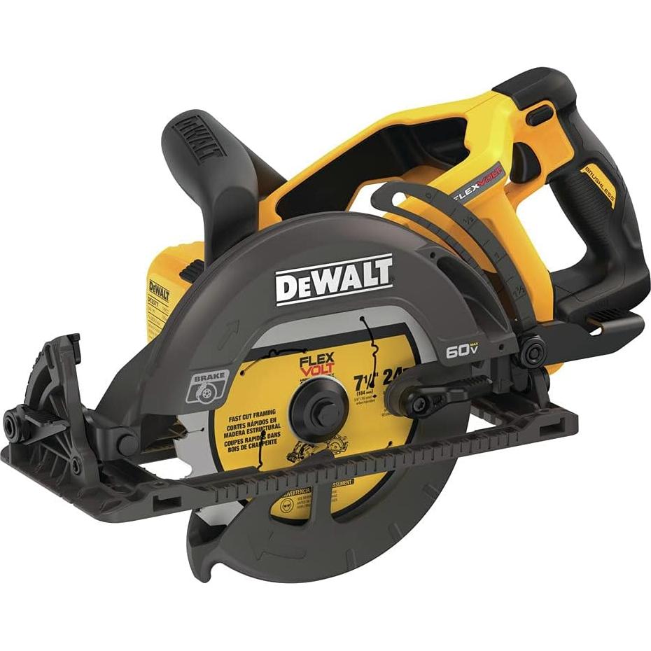 Sierra Circular DEWALT FLEXVOLT 60V MAX 7-1/4" para Estructuras