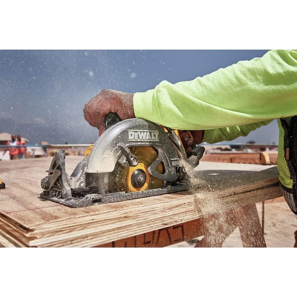 Sierra Circular DEWALT FLEXVOLT 60V MAX 7-1/4" para Estructuras