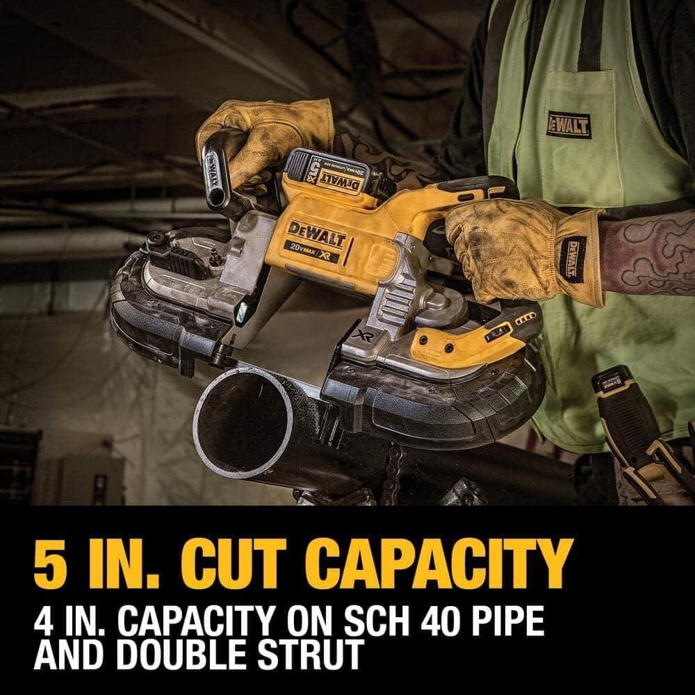 Sierra de Banda DEWALT 20V MAX DCS374B 12.7 cm Portátil