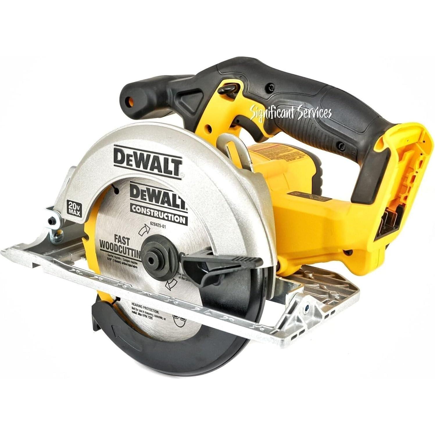 Sierra Circular Dewalt DCS393B 20V MAX 6.5" Herramienta Desnuda