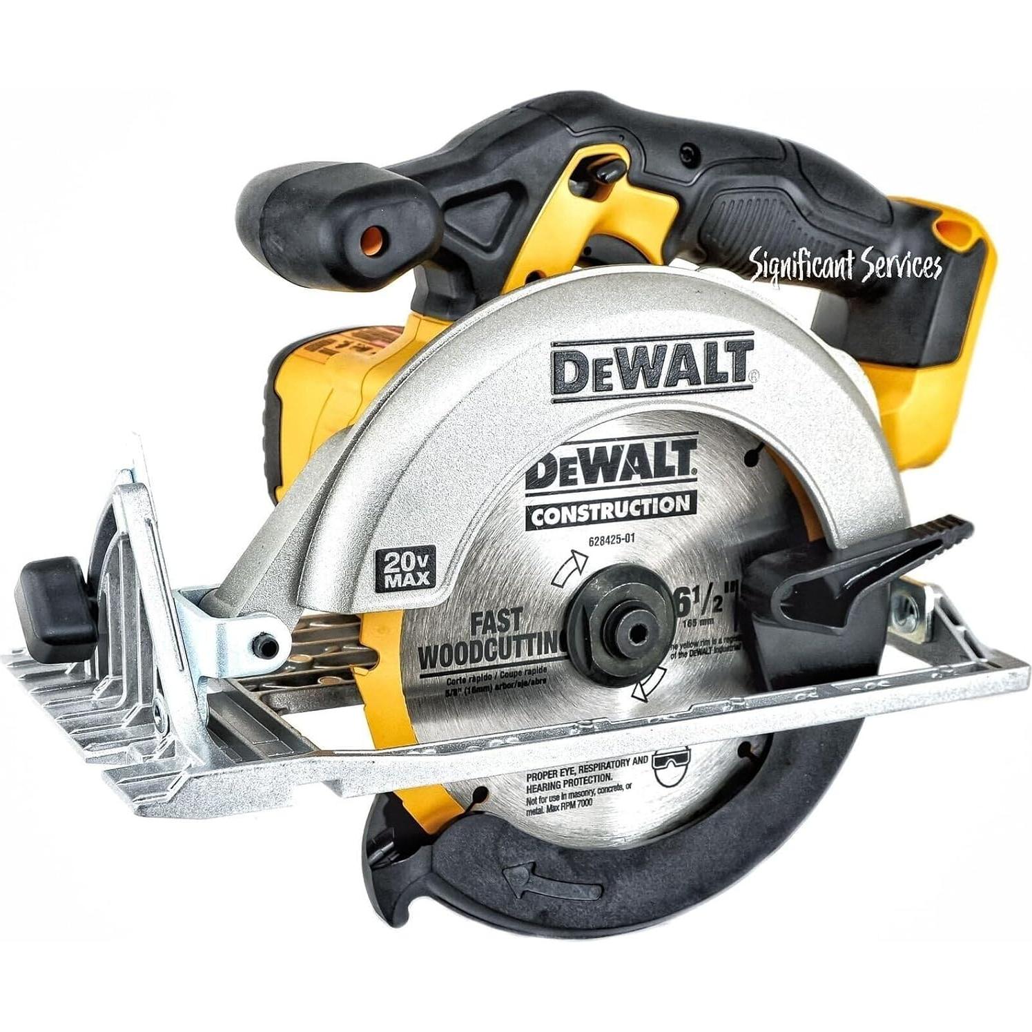 Sierra Circular Dewalt DCS393B 20V MAX 6.5" Herramienta Desnuda