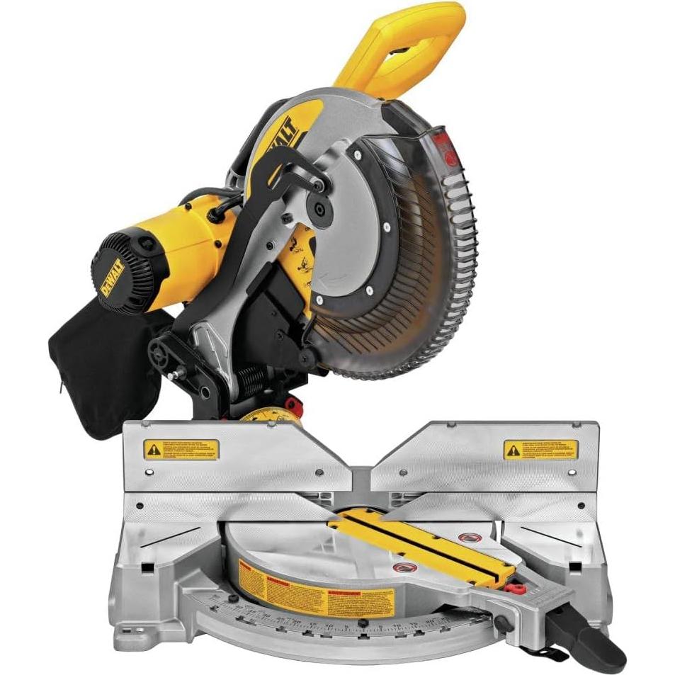 DEWALT Miter Saw, 12-Inch, Double Bevel, Compound, XPS Cutline, 15-Amp (DWS716XPS)