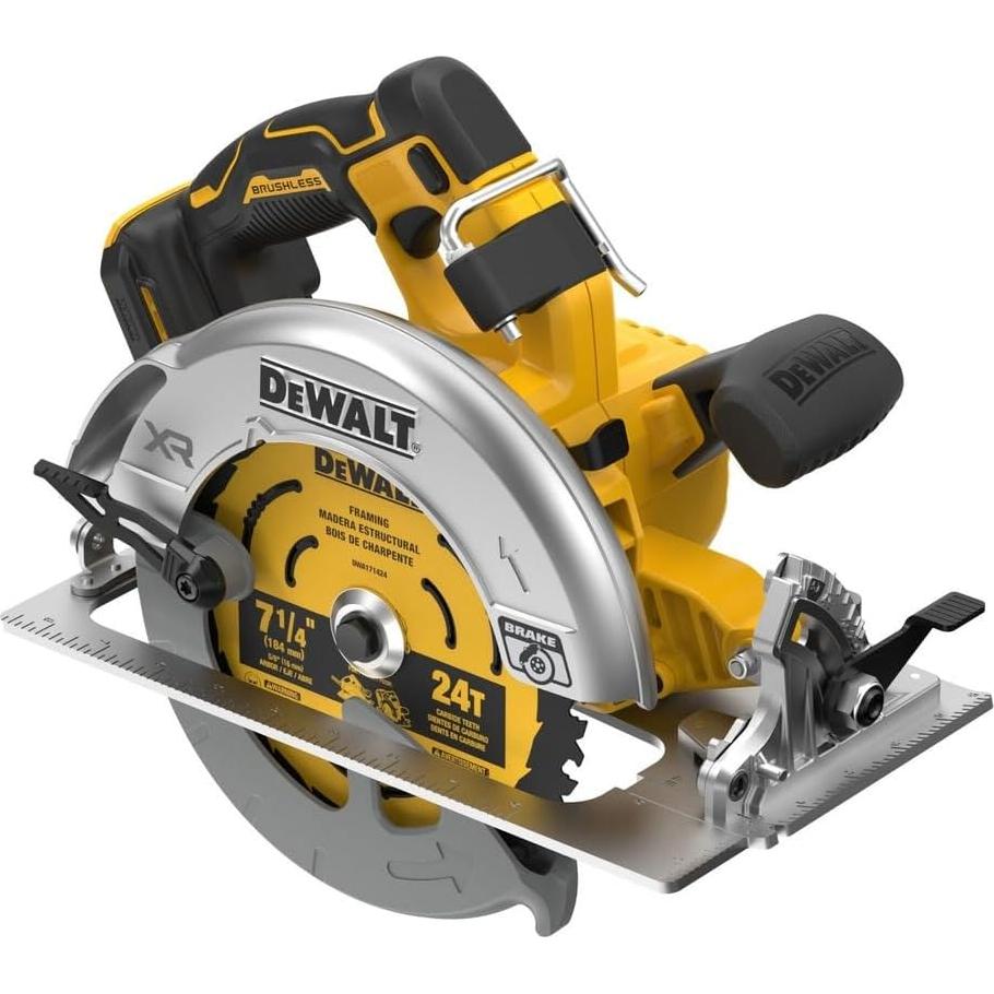Sierra Circular Inalámbrica DEWALT 20V MAX XR 7-1/4" Sin Escobillas