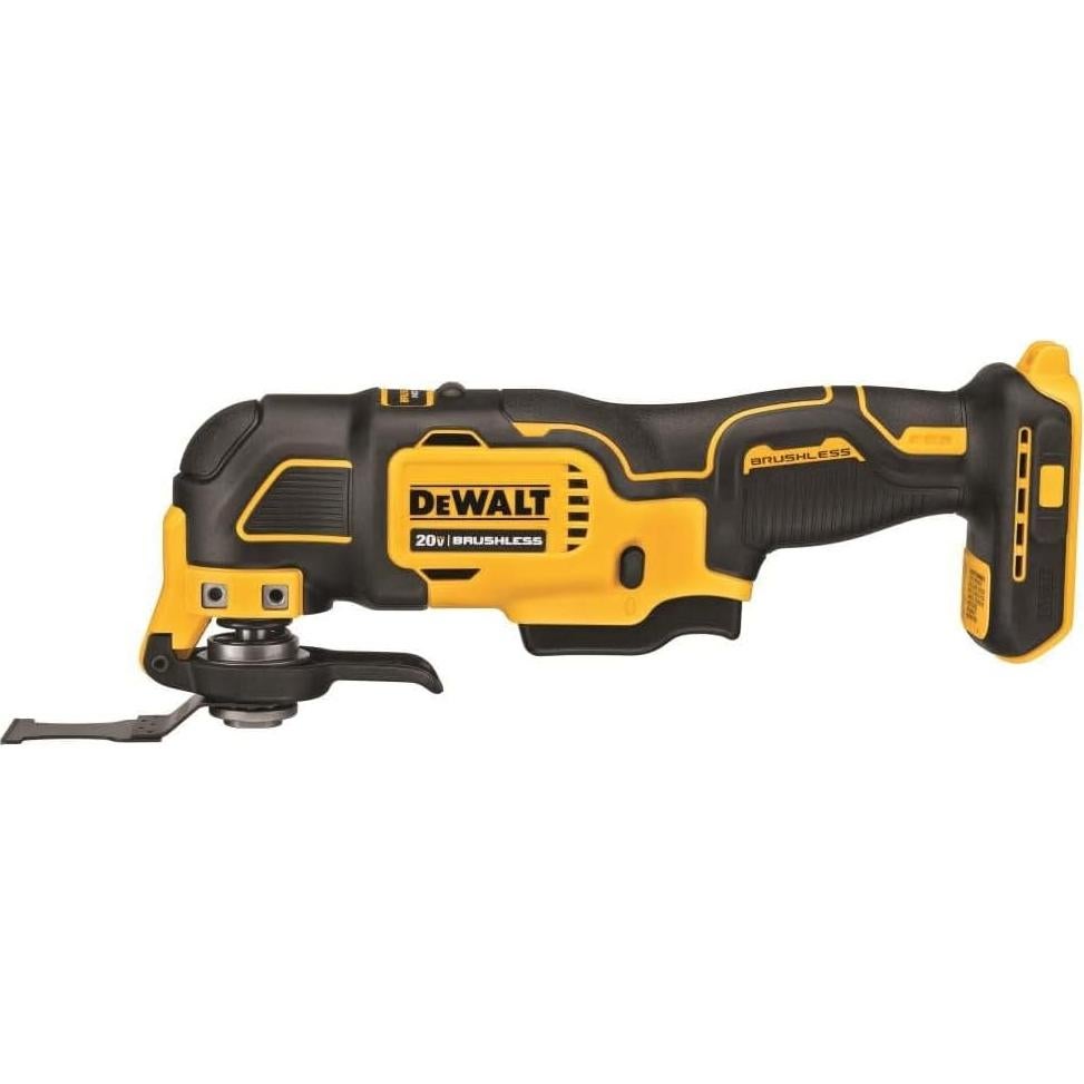 Herramienta Oscilante DEWALT DCS354B 20V Inalámbrica LED