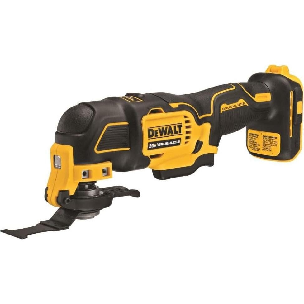 Herramienta Oscilante DEWALT DCS354B 20V Inalámbrica LED